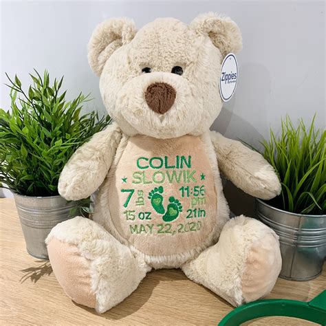 personalized teddy bear for baby